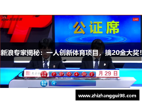 新浪专家揭秘：一人创新体育项目，擒20金大奖！